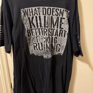 Grunt Style Black Graphic Men's T-Shirt 2XL